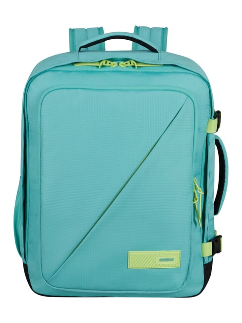 AMERICAN TOURISTER TAKE2CABIN S/M Underseater backpack ok Vueling dusty turquoise/lime - Backpacks & School and Leisure