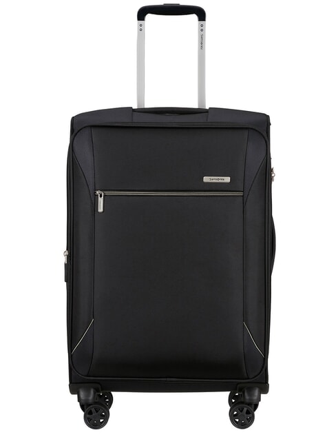 SAMSONITE BASE BREEZE Medium Trolley BLACK - Semi-rigid Trolley Cases