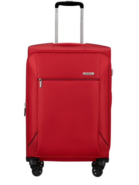 SAMSONITE BASE BREEZE Medium Trolley RED - Semi-rigid Trolley Cases