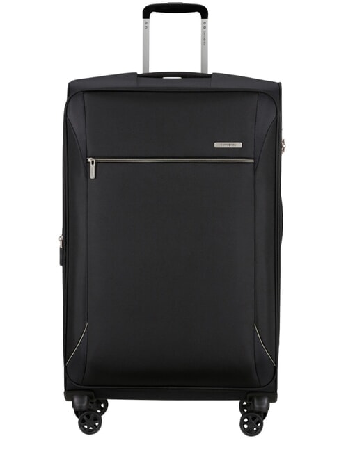 SAMSONITE BASE BREEZE Large, expandable trolley BLACK - Semi-rigid Trolley Cases