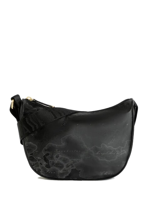 ALVIERO MARTINI PRIMA CLASSE GEO SOFT BLACK Small crescent shoulder bag Black - Women’s Bags