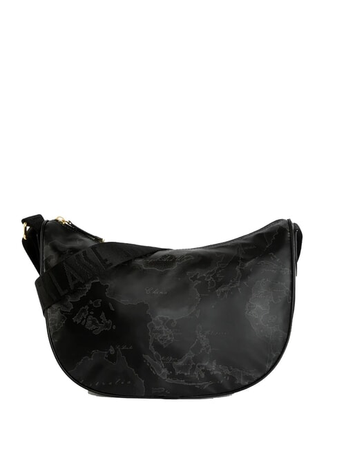 ALVIERO MARTINI PRIMA CLASSE GEO SOFT BLACK Medium crescent shoulder bag Black - Women’s Bags