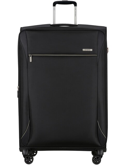 SAMSONITE BASE BREEZE Extra Large, Expandable Trolley BLACK - Semi-rigid Trolley Cases