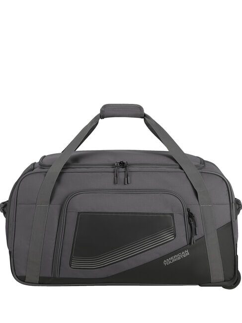 AMERICAN TOURISTER CITY RACER Medium Trolley Bag BLACK - Semi-rigid Trolley Cases