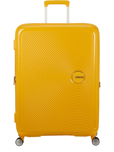 AMERICAN TOURISTER SOUNDBOX Extra Large, Expandable Trolley goldenyellow - Rigid Trolley Cases