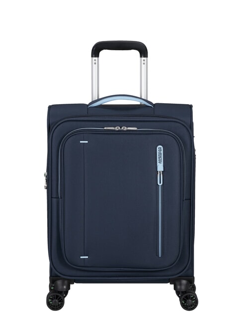 AMERICAN TOURISTER CLOUDRIDER Expandable Hand Luggage Trolley sky navy - Hand luggage