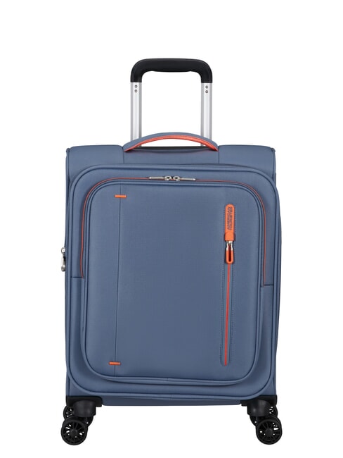 AMERICAN TOURISTER CLOUDRIDER Expandable Hand Luggage Trolley stone blue - Hand luggage
