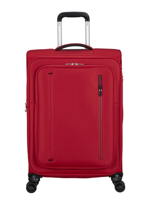 AMERICAN TOURISTER CLOUDRIDER Large Expandable Trolley astral red - Semi-rigid Trolley Cases