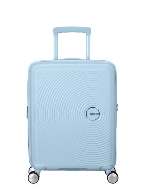 AMERICAN TOURISTER Trolley SOINDBOX line, hand baggage, expandable PASTEL BLUE - Hand luggage