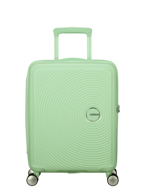 AMERICAN TOURISTER Trolley SOINDBOX line, hand baggage, expandable pastel green - Hand luggage