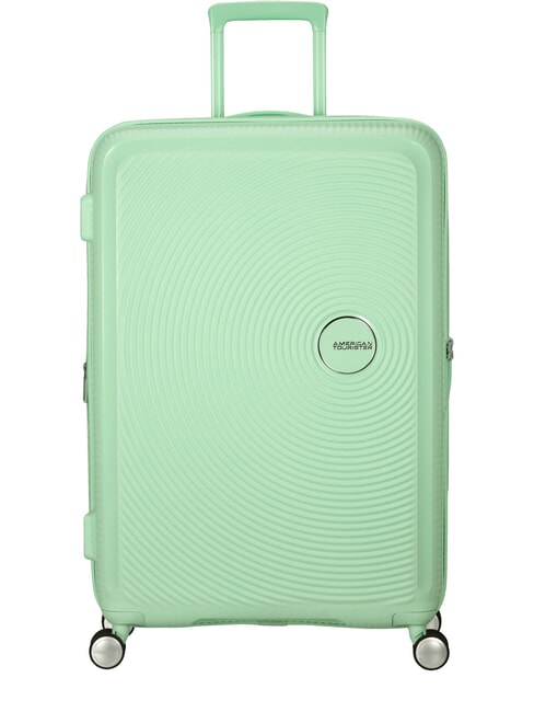 AMERICAN TOURISTER trolley case SOUNDBOX line. large. expandable pastel green - Rigid Trolley Cases