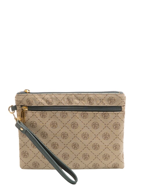 YNOT ROMANCE Clutch bag with cuff petrol - Women’s Bags
