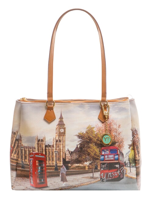 YNOT YESBAG Printed shoulder bag London Street - Women’s Bags