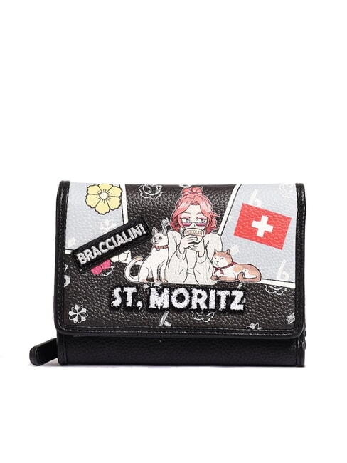 BRACCIALINI CARTOLINE St.Moritz Medium Wallet multi - Women’s Wallets