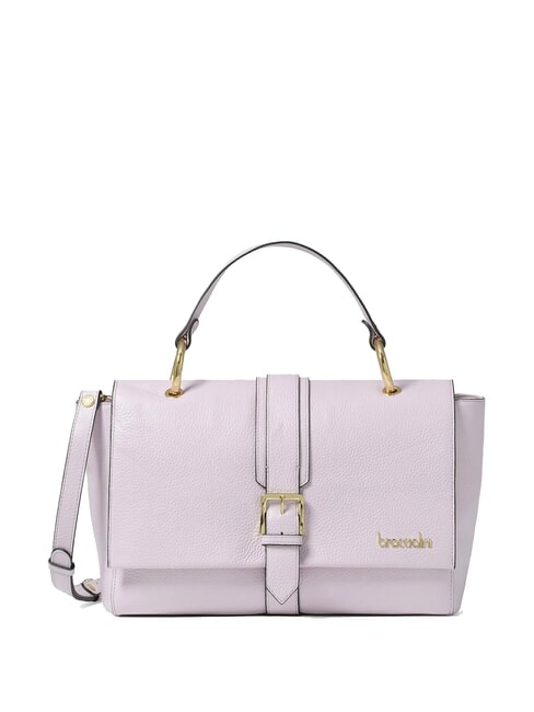 BRACCIALINI HELLEN Leather satchel bag lilac - Women’s Bags