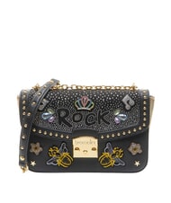 BRACCIALINI ROCK Convertible bag with flap black - Women&rsquo;s Bags - 1