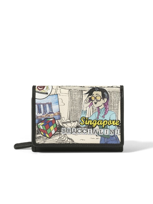 BRACCIALINI CARTOLINE SINGAPORE Medium Wallet multi - Women’s Wallets