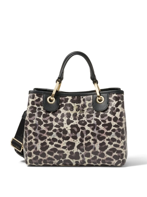 BRACCIALINI BETH SPECIAL Medium handbag with clutch leopard - Women’s Bags