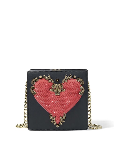 BRACCIALINI SHAPE Micro bag with heart and rhinestones multi - Women’s Bags
