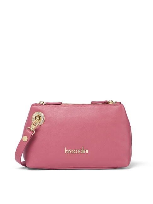BRACCIALINI NORA Small leather shoulder bag red - Women’s Bags
