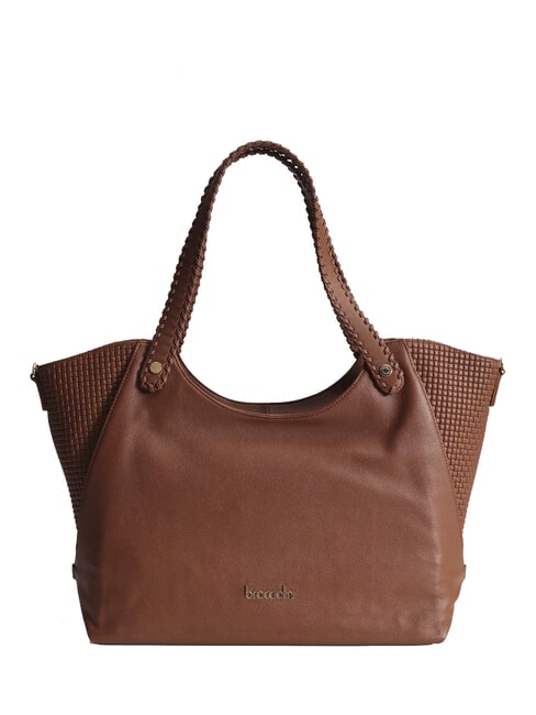 BRACCIALINI NAOMI Leather shoulder bag brown - Women’s Bags