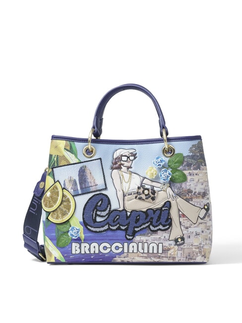 BRACCIALINI CARTOLINE CAPRI Handbag with shoulder strap multi - Women’s Bags