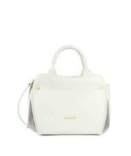 BRACCIALINI KIM Medium bag with metal mesh inserts white - Women’s Bags - 1