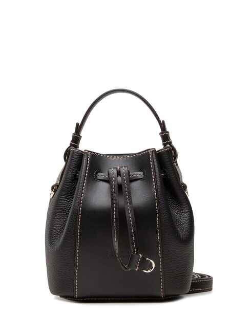 FURLA MIASTELLA Mini Bucket by hand, with shoulder strap Black - Women’s Bags
