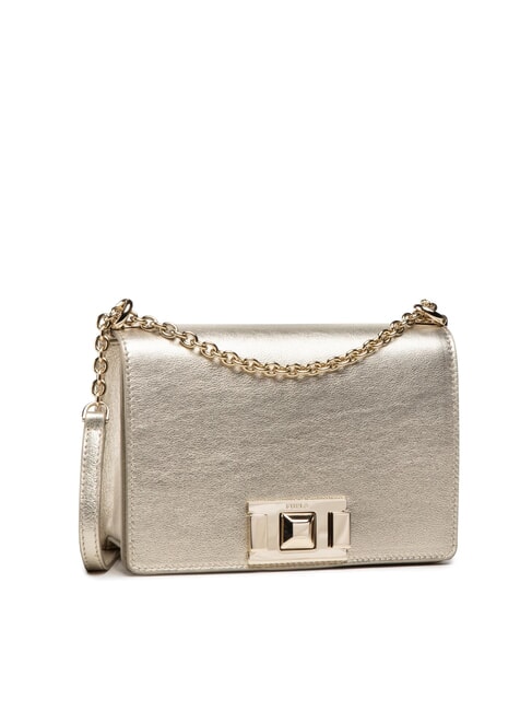 FURLA MIMI" Convertible shoulder bag platinum color - Women’s Bags