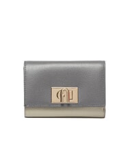 FURLA 1927 Compact wallet in ares leather - Women’s Wallets