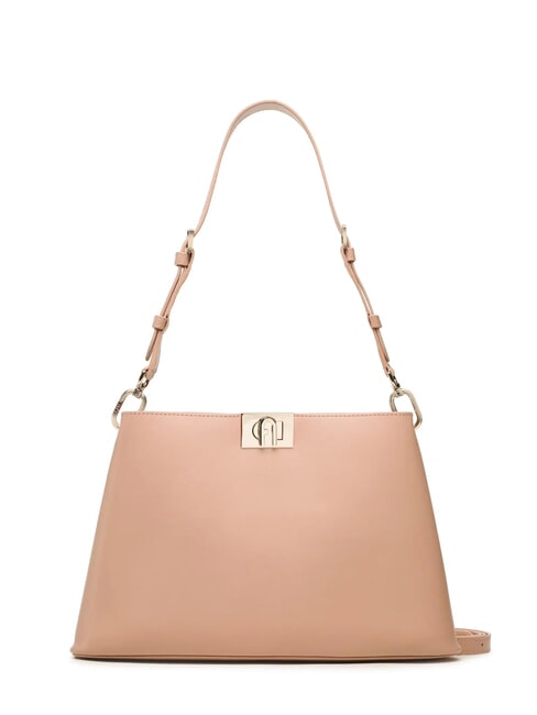 FURLA FLEUR Leather shoulder bag with shoulder strap cameos - Women’s Bags