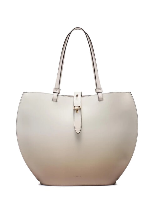 FURLA UNICA Leather shoulder bag marshmallow tones - Women’s Bags