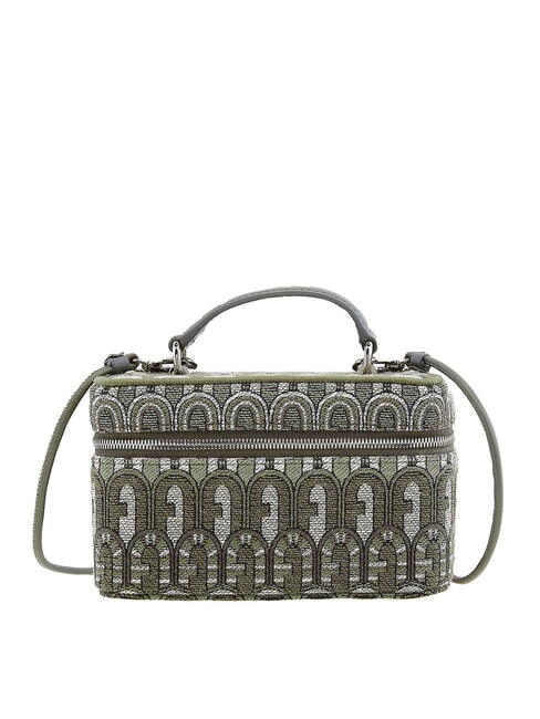 FURLA OPPORTUNITY Jacquard fabric handbag cactus tones - Women’s Bags