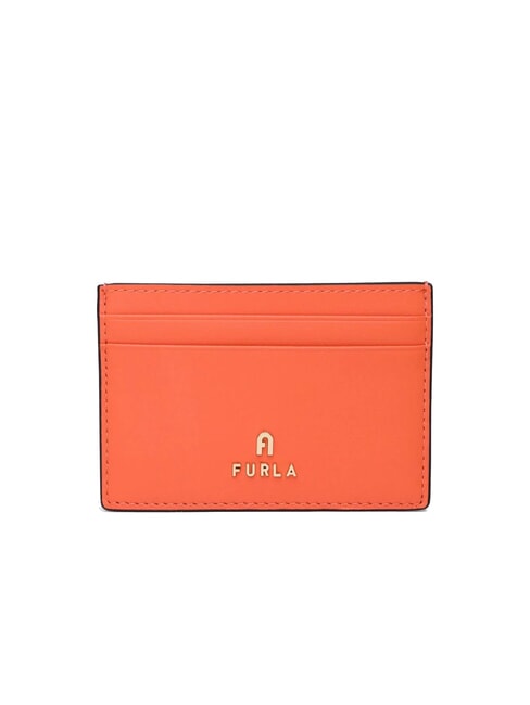 FURLA CAMELIA Flat leather card holder clivia - Women’s Wallets