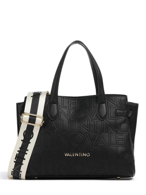 MARIO VALENTINO PANSY Handbag with two shoulder straps black - Women’s Bags