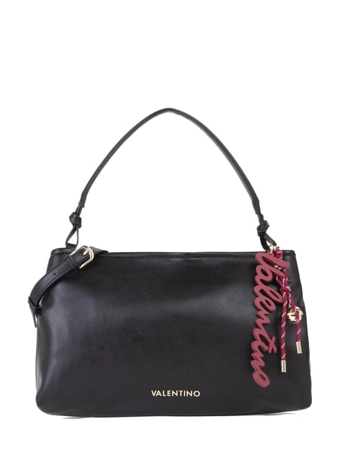 MARIO VALENTINO WINTER RE Shoulder bag with charms and shoulder strap black - Women’s Bags