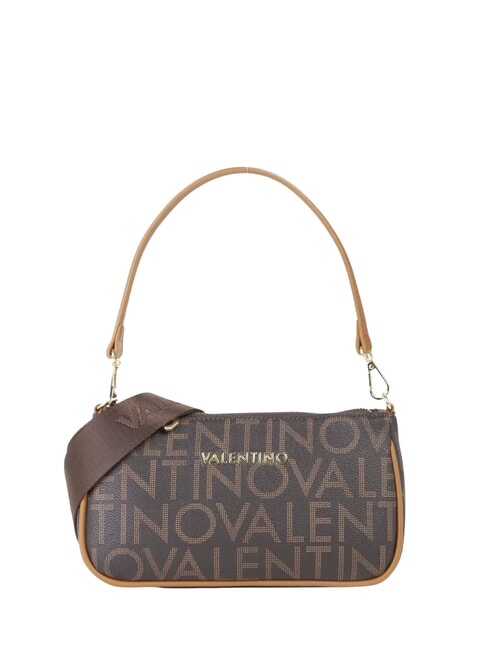 MARIO VALENTINO REGINA RE Underarm bag with all-over logo print dark/natural - Women’s Bags