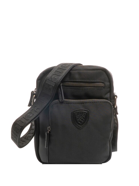 BLAUER AVENUE Medium shoulder bag BLACK - Over-the-shoulder Bags for Men