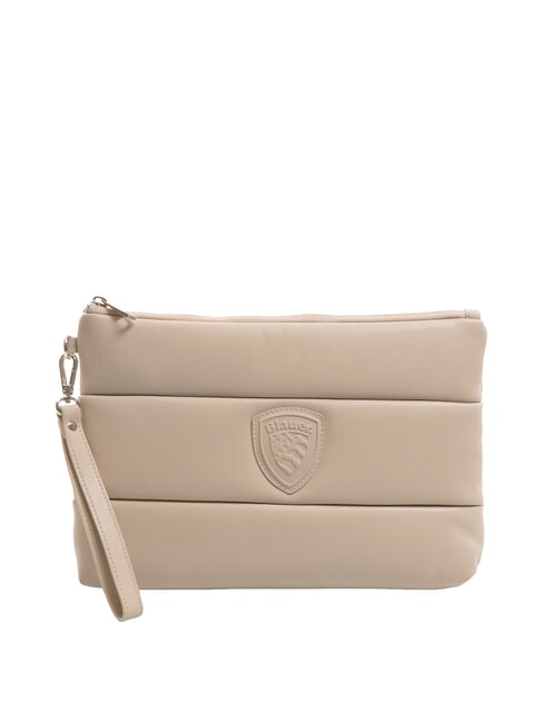 BLAUER CUSHION Clutch bag with cuff cream - Women’s Bags