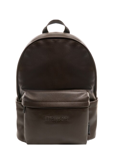BLAUER WALLSTREET 15.6" laptop backpack DarkBrown - Laptop backpacks