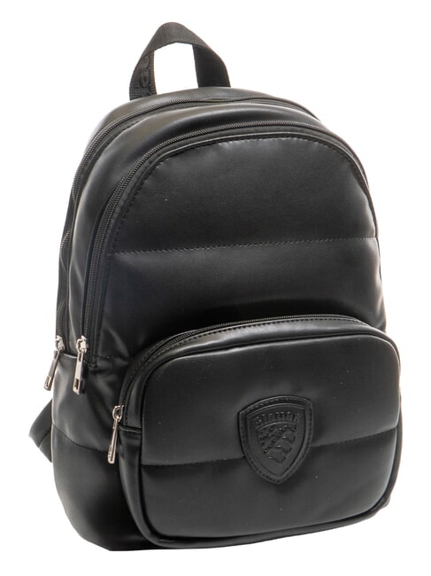 BLAUER CUSHION 2-compartment quilted backpack BLACK - Women’s Bags