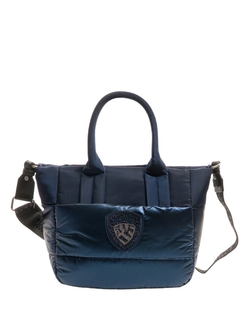 BLAUER PADDED NYLON Medium tote bag with shoulder strap BLUE - Women’s Bags