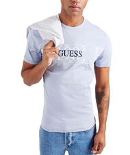 GUESS CHEST BOX Cotton T-shirt with print - T-shirt