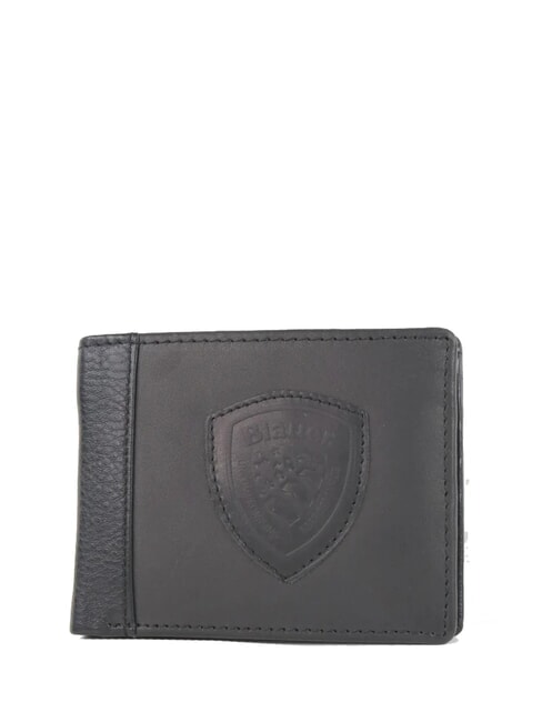 BLAUER MUST Men's Leather Wallet BLACK - Men’s Wallets