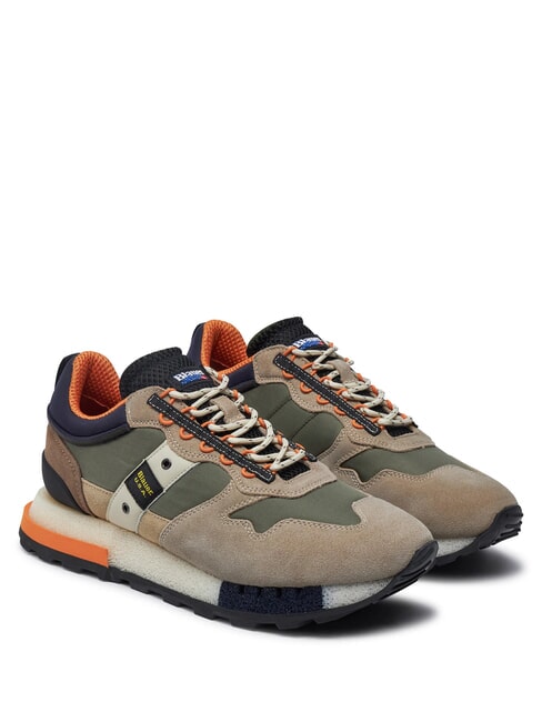 BLAUER HERON Sneakers taupe/military - Men’s shoes