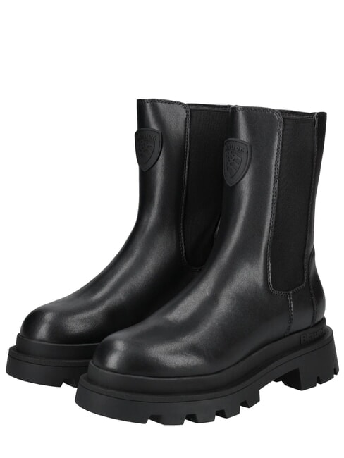 BLAUER KIMMEL 5cm heel ankle boots BLACK - Women’s shoes