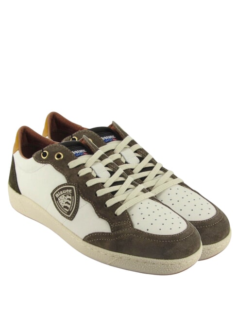 BLAUER MURRAY  white/taupe - Men’s shoes