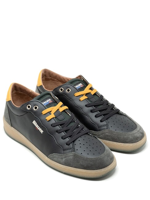BLAUER MURRAY Men's Sneakers black/green - Men’s shoes