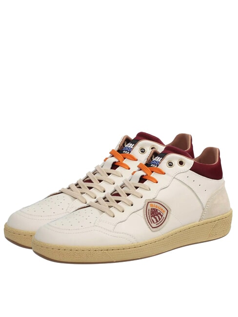 BLAUER MURRAY Sneakers white/orange - Men’s shoes