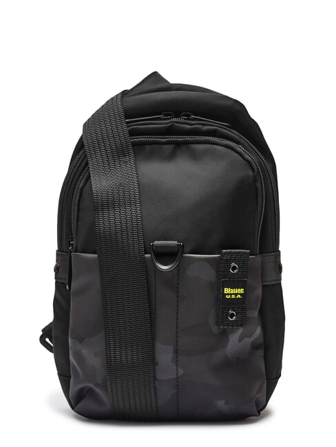 BLAUER PAK Maxi Bag BLACK - Over-the-shoulder Bags for Men